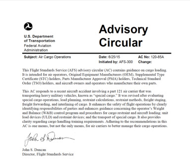 Advisory circular