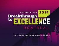 Less than 100 days to go before the annual ULD CARE conference in Montreal